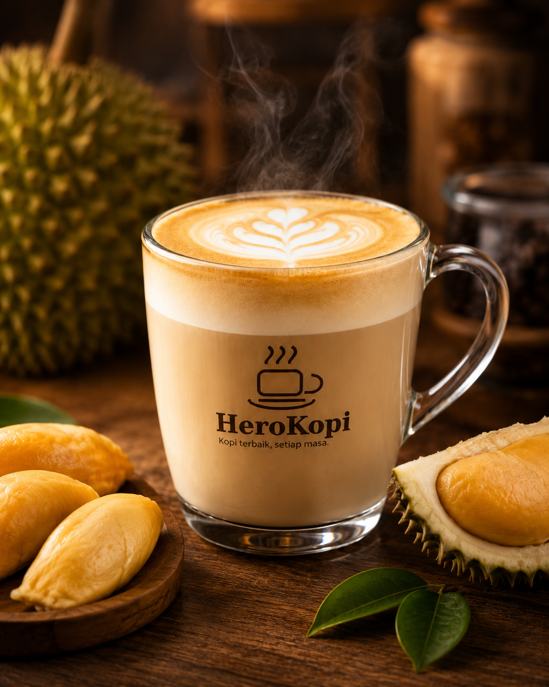 Black Thorn Premium Latte (Durian Latte)