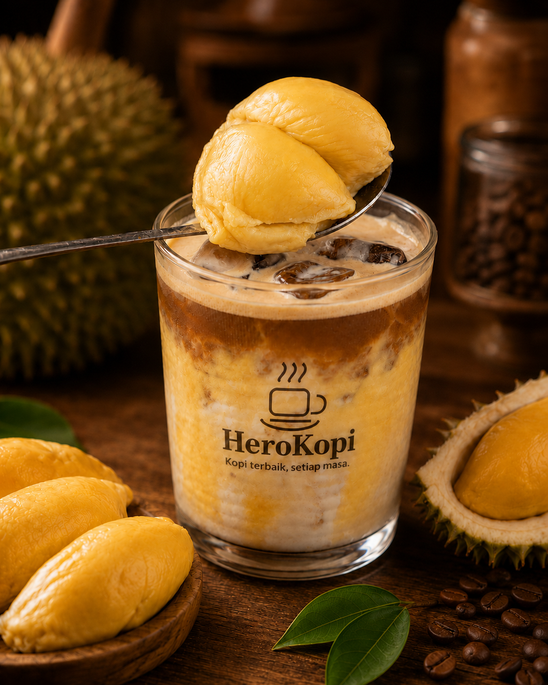 Black Thorn Premium Latte (Durian Latte)