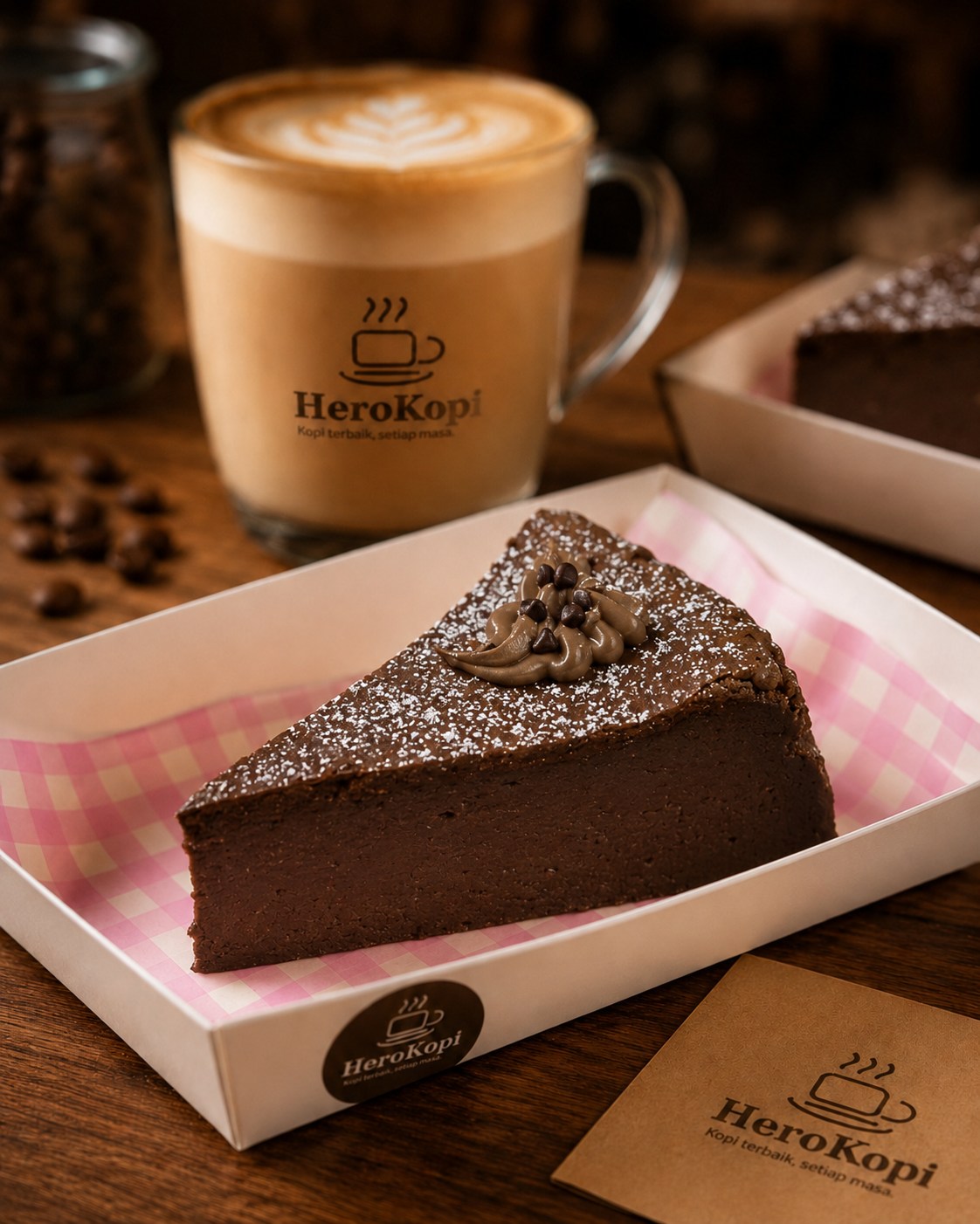 Chocolate Burnt Cheese Cake by Chef Fizah