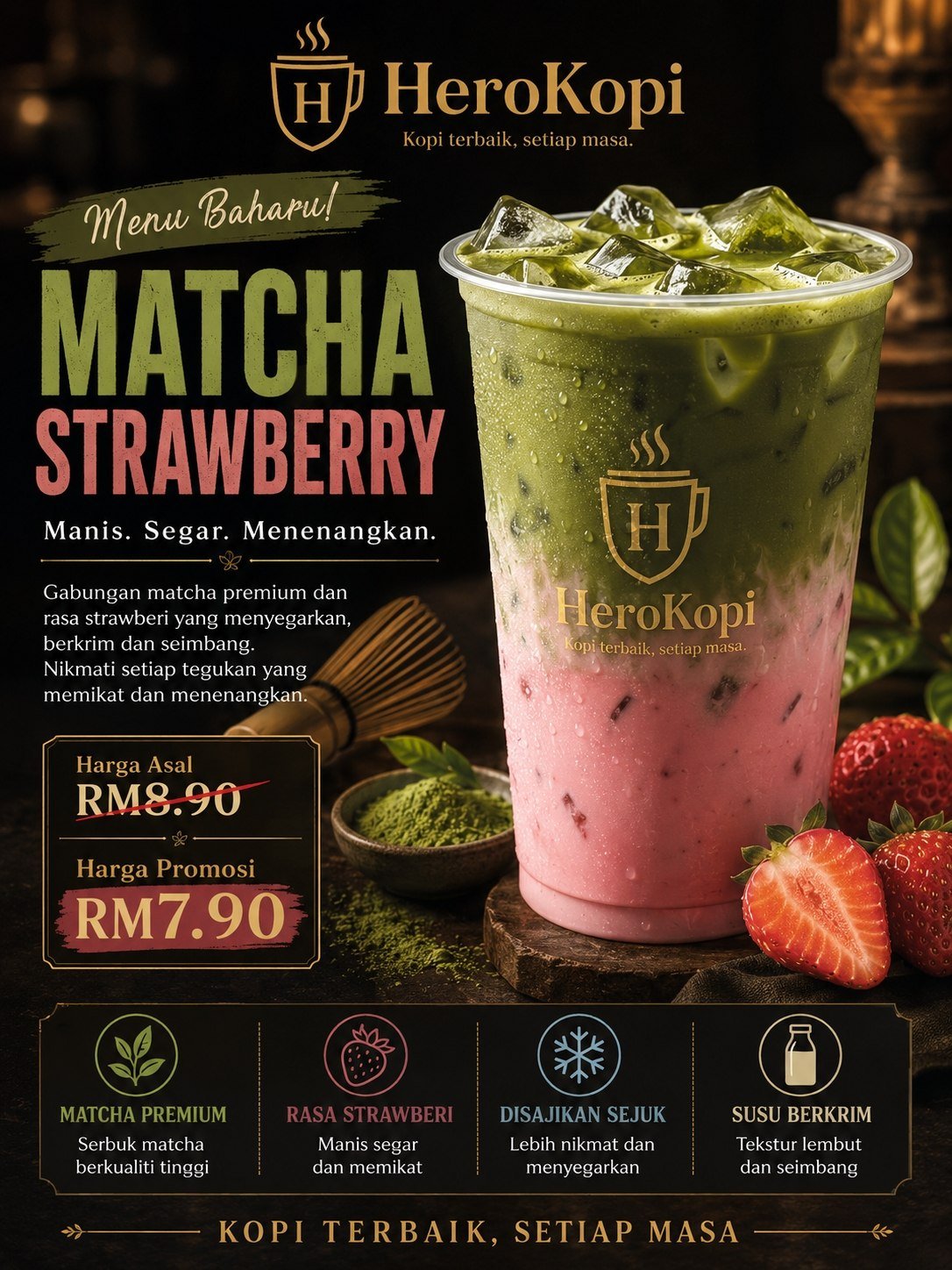 Matcha Strawberry