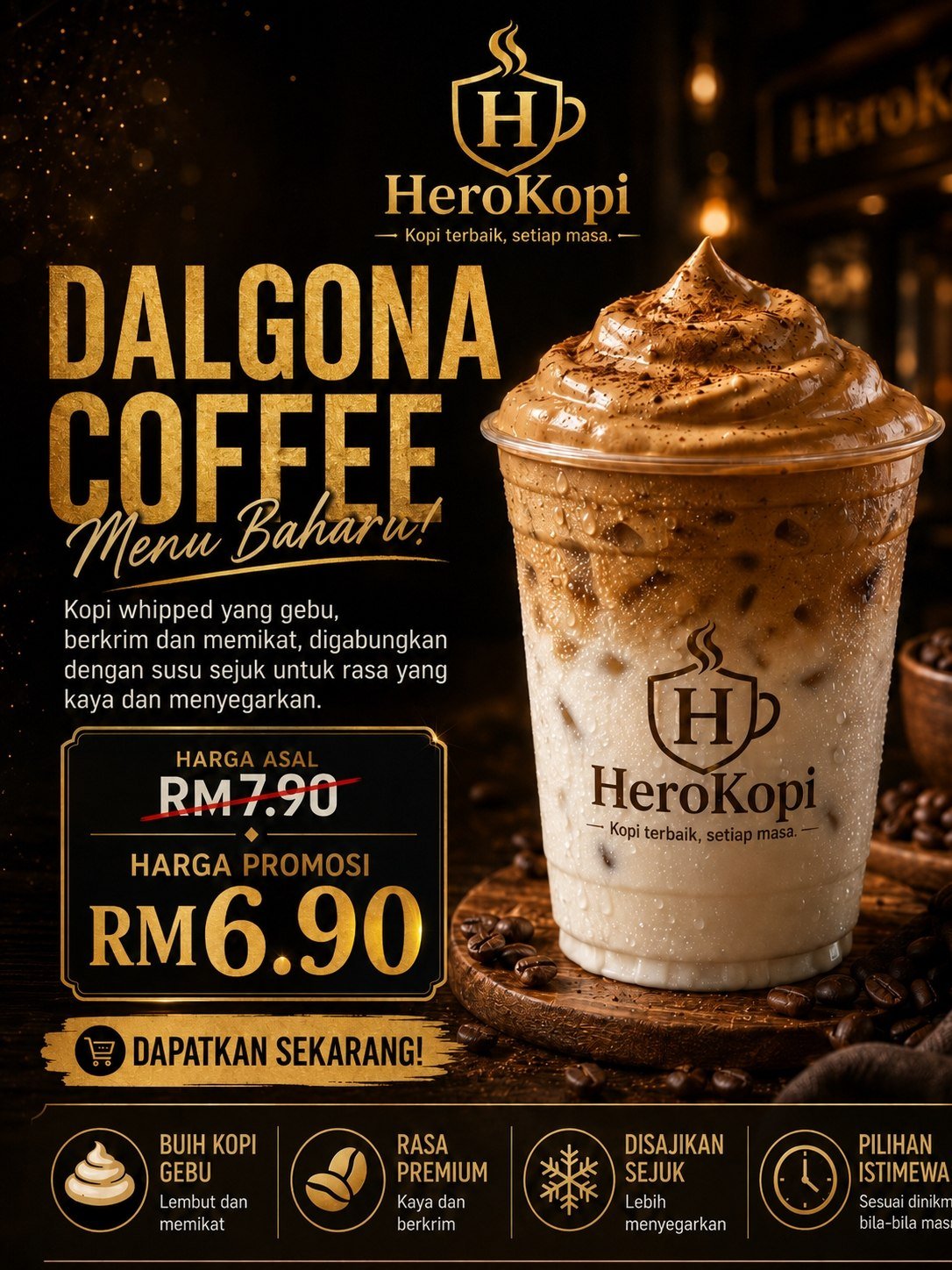 Dalgona Coffee